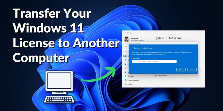 How to Legally Transfer Your Windows 11 License to a New PC (The Definitive Guide)